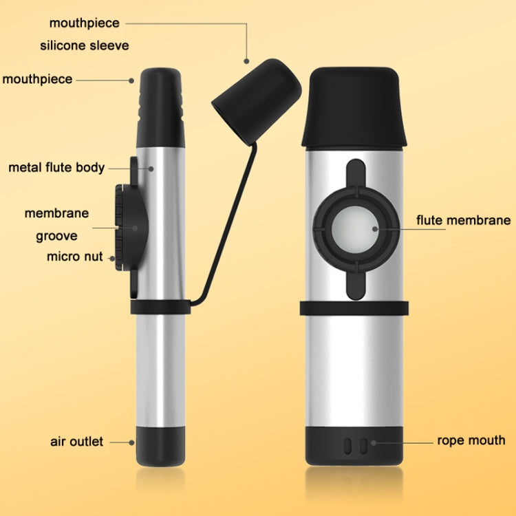Metal Professional Playing Tunable Tone Kazoo, Tone Kazoo(Silver), Tone Kazoo( Gold), Tone Kazoo(Green)