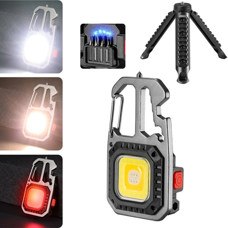 E-SMARTER W5138 Mini Bright Light Portable Flashlight, Specification:, Black, Tarnish, Black+Magnet, Tarnish+Magnet, Black+Bracket, Tarnish+Bracket, Black+Magnet+Bracket, Tarnish+Magnet+Bracket