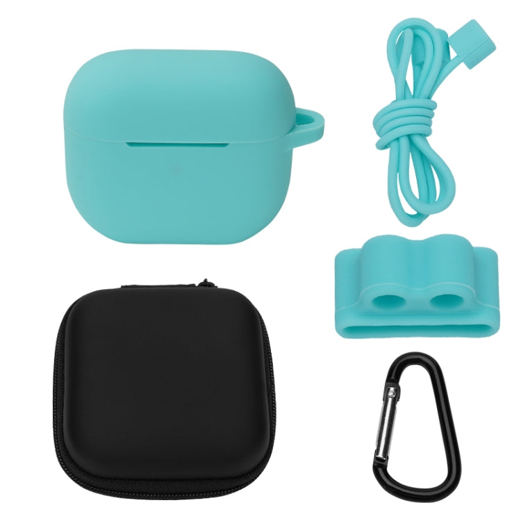 Bluetooth Earphone Silicone Cover Set For AirPods 3, 5 PCS/Set White, 5 PCS/Set Mint Green, 5 PCS/Set Grass Green, 5 PCS/Set Pink, 5 PCS/Set Black, 5 PCS/Set Red, 5 PCS/Set Yellow, 5 PCS/Set Gray, 5 PCS/Set Wine Red, 5 PCS/Set Light Purple             ...