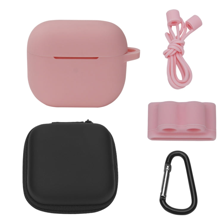 Bluetooth Earphone Silicone Cover Set For AirPods 3, 5 PCS/Set White, 5 PCS/Set Mint Green, 5 PCS/Set Grass Green, 5 PCS/Set Pink, 5 PCS/Set Black, 5 PCS/Set Red, 5 PCS/Set Yellow, 5 PCS/Set Gray, 5 PCS/Set Wine Red, 5 PCS/Set Light Purple             ...