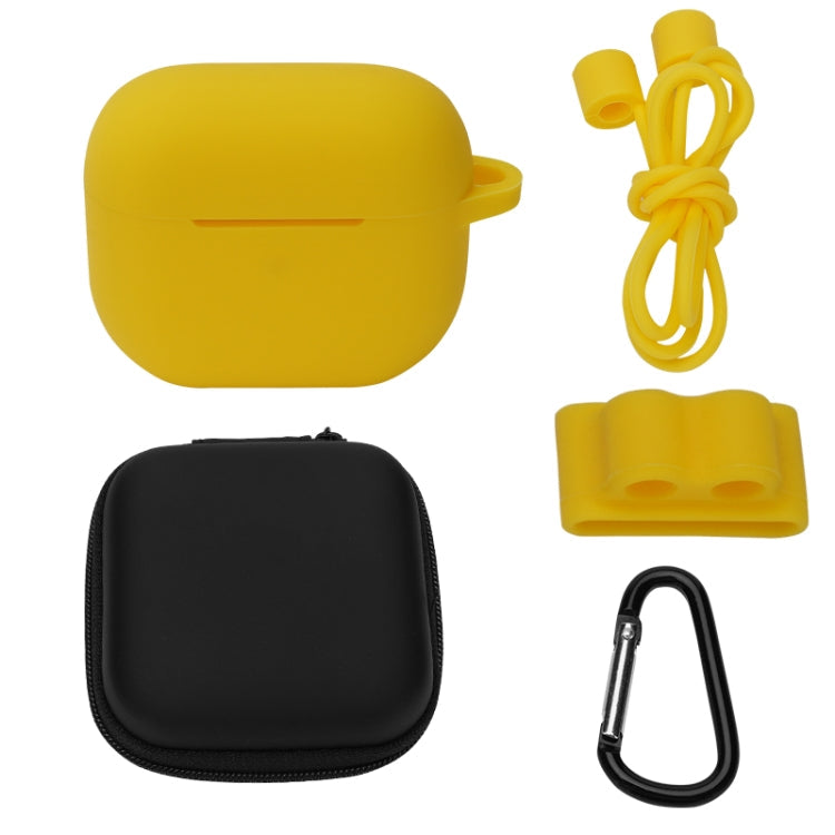 Bluetooth Earphone Silicone Cover Set For AirPods 3, 5 PCS/Set White, 5 PCS/Set Mint Green, 5 PCS/Set Grass Green, 5 PCS/Set Pink, 5 PCS/Set Black, 5 PCS/Set Red, 5 PCS/Set Yellow, 5 PCS/Set Gray, 5 PCS/Set Wine Red, 5 PCS/Set Light Purple             ...