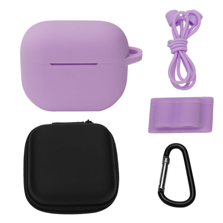 Bluetooth Earphone Silicone Cover Set For AirPods 3, 5 PCS/Set White, 5 PCS/Set Mint Green, 5 PCS/Set Grass Green, 5 PCS/Set Pink, 5 PCS/Set Black, 5 PCS/Set Red, 5 PCS/Set Yellow, 5 PCS/Set Gray, 5 PCS/Set Wine Red, 5 PCS/Set Light Purple             ...