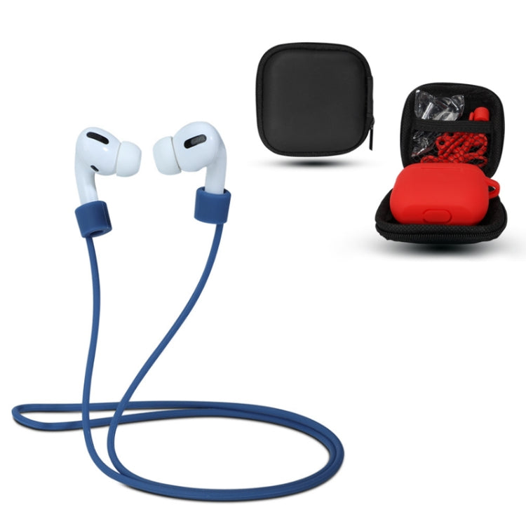 Bluetooth Earphone Silicone Cover Set For AirPods 3, Hand Rope Set White, Hand Rope Set Mint Green, Hand Rope Set Grass Green, Hand Rope Set Pink, Hand Rope Set Black, Hand Rope Set Red, Hand Rope Set Yellow, Hand Rope Set Gray, Hand Rope Set Wine Red ...