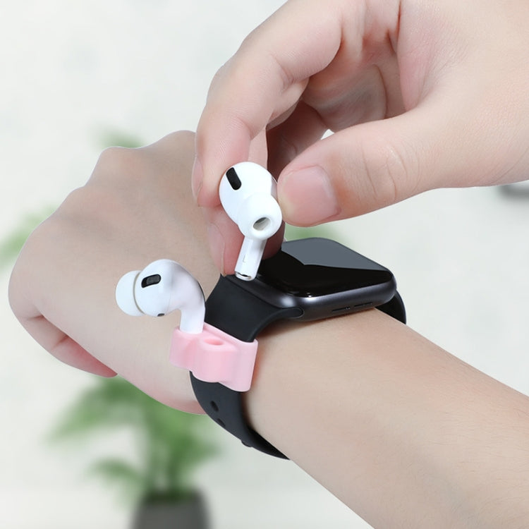 Bluetooth Earphone Silicone Cover Set For AirPods 3, Hand Rope Set White, Hand Rope Set Mint Green, Hand Rope Set Grass Green, Hand Rope Set Pink, Hand Rope Set Black, Hand Rope Set Red, Hand Rope Set Yellow, Hand Rope Set Gray, Hand Rope Set Wine Red ...