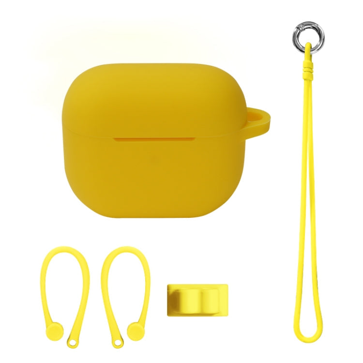 Bluetooth Earphone Silicone Cover Set For AirPods 3, Hand Rope Set White, Hand Rope Set Mint Green, Hand Rope Set Grass Green, Hand Rope Set Pink, Hand Rope Set Black, Hand Rope Set Red, Hand Rope Set Yellow, Hand Rope Set Gray, Hand Rope Set Wine Red ...