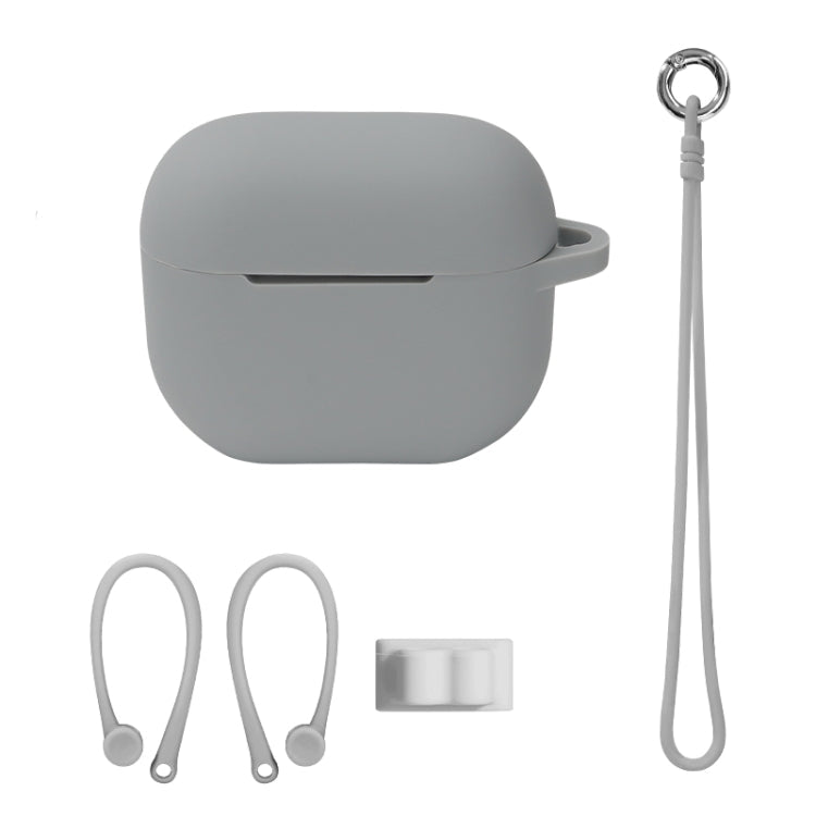 Bluetooth Earphone Silicone Cover Set For AirPods 3, Hand Rope Set White, Hand Rope Set Mint Green, Hand Rope Set Grass Green, Hand Rope Set Pink, Hand Rope Set Black, Hand Rope Set Red, Hand Rope Set Yellow, Hand Rope Set Gray, Hand Rope Set Wine Red ...
