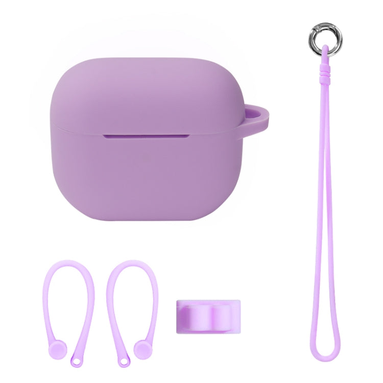 Bluetooth Earphone Silicone Cover Set For AirPods 3, Hand Rope Set White, Hand Rope Set Mint Green, Hand Rope Set Grass Green, Hand Rope Set Pink, Hand Rope Set Black, Hand Rope Set Red, Hand Rope Set Yellow, Hand Rope Set Gray, Hand Rope Set Wine Red ...