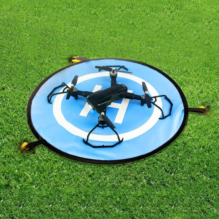 Universal Foldable Helipad Landing Pad For Drone, Diameter 55cm Blue Orange, Diameter 75cm Blue Orange, Diameter 90cm Blue Orange, Diameter 110cm Blue Orange