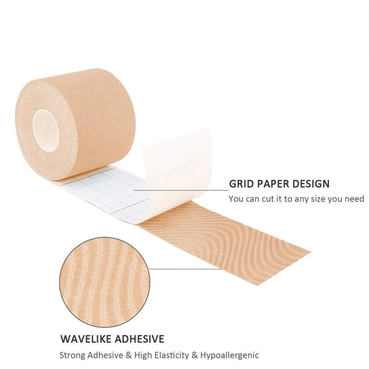 3pcs Muscle Tape Physiotherapy Sports Tape Basketball Knee Bandage, Size:, 5cm x 5m