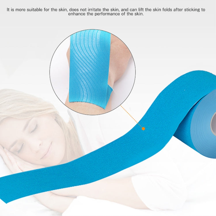3pcs Muscle Tape Physiotherapy Sports Tape Basketball Knee Bandage, Size:, 5cm x 5m