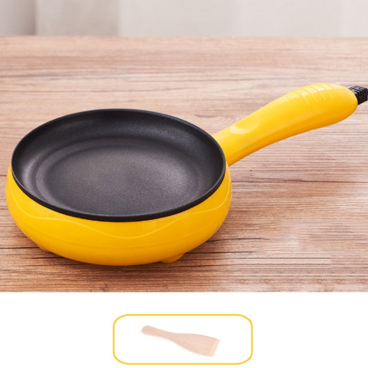 350W Electric Egg Omelette Cooker Frying Pan Steamer Cooker,EU Plug,Style:, Single Layer Set Yellow, Double Layer Set Yellow, Pan+Wood Shovel Yellow, Single Layer Set Pink, Double Layer Set Pink, Pan+Wood Shovel Pink