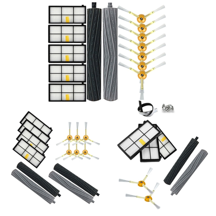 For iRobot Roomba 800/860/870/880/960 Sweeping Robot Accessories, Style: Set 1, Set 2, Set 4