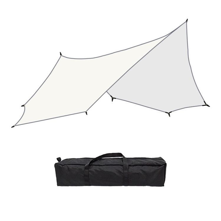 Outdoor Octagonal Curtain Tent Rain and Sun Protection Camping Sunshade Pergola, White, Green, Khaki, Black, Blue