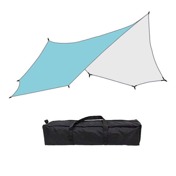 Outdoor Octagonal Curtain Tent Rain and Sun Protection Camping Sunshade Pergola, White, Green, Khaki, Black, Blue