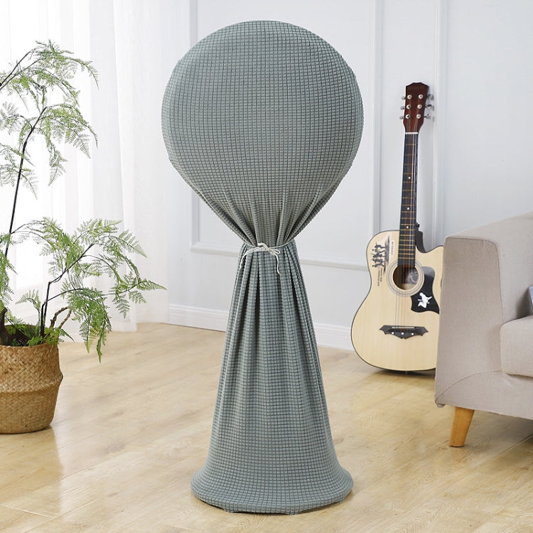 Round Elasticity Fan Dust Cover Household Use Fabric Fan Protective Cover, 110x45cm Blue, 110x45cm Gray, 110x45cm Green