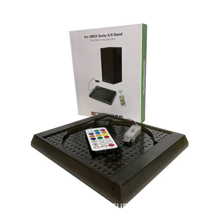 Game Console Symphony Cooling Base For Microsoft XBOX Series X/S, RGB Cooling Base