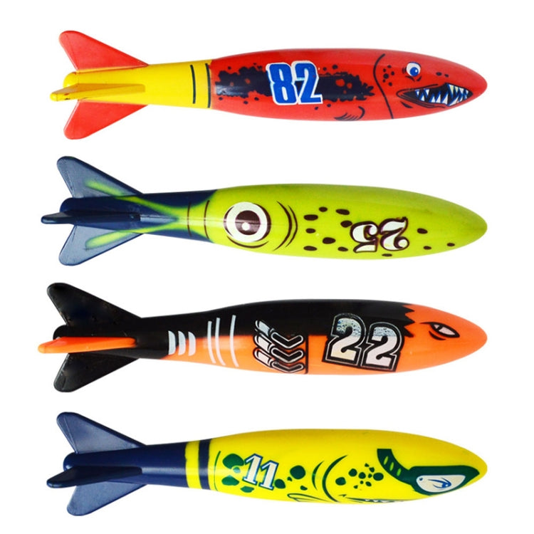 Large Torpedo Diving Swimming Pool Toys Children Summer Water Toys, 4PCS Torpedo, 3PCS Octopus, 4PCS Hard Ring, 4PCS Soft Ring, 3PCS Small Seaweed, 3PCS Big Seaweed, 8PCS Small Stones (large), 8PCS Big Stones (small), 4PCS Sea Horses, 4PCS Sharks      ...
