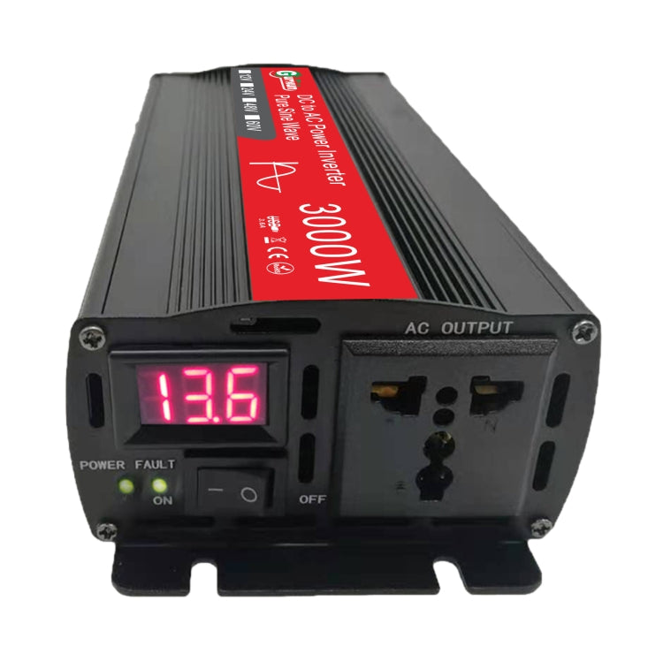 Gurxun Sine Wave Inverter 3000W 2/24/48/60V To 220V Car Boost Converter, 3000W 60V-220V, 3000W 12V-220V, 3000W 24V-220V, 3000W 48V-220V
