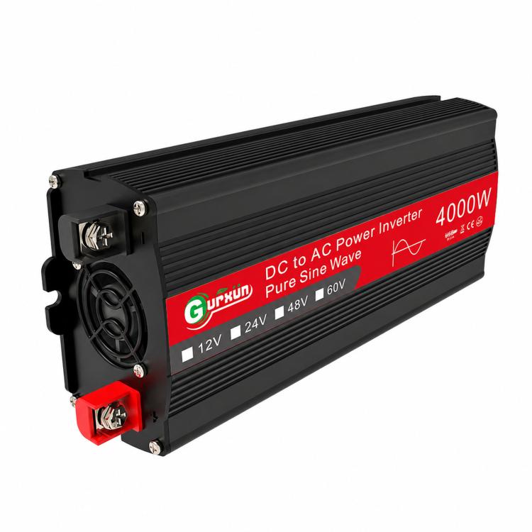 Gurxun 4000W Home Car Power Converter Sine Wave Inverter, 4000W 12V To 220V, 4000W 24V To 220V, 4000W 48V To 220V, 4000W 60V To 220V