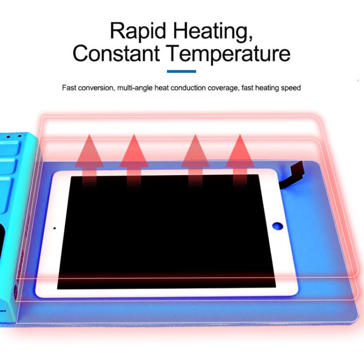 SUNSHINE S-918E LCD Screen Removal Treasure Mobile Phone Repair Heating Pad, US Plug, SUNSHINE S-918E(US Plug)