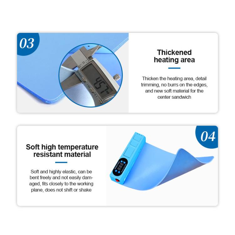 SUNSHINE S-918E LCD Screen Removal Treasure Mobile Phone Repair Heating Pad, US Plug, SUNSHINE S-918E(US Plug)