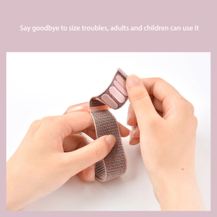 Child Adult Nylon Strap Wristband Protective Case For AirTag 2nd Gen / AirTag 1st Gen, 220mm, 170mm