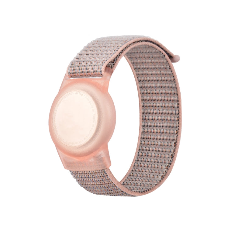 Child Adult Nylon Strap Wristband Protective Case For AirTag 2nd Gen / AirTag 1st Gen, 220mm, 170mm