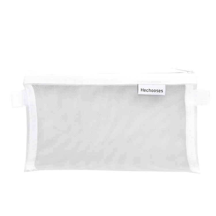 Hechooses D033 Transparent Mesh Exam Portable Pen Bag, Style:, Square (Black), Square (White), Square (Gray), Square (Pink), Square (Green), Triangle (Black), Triangle (White), Triangle (Gray), Triangle (Pink), Triangle (Blue), Triangle (Green)