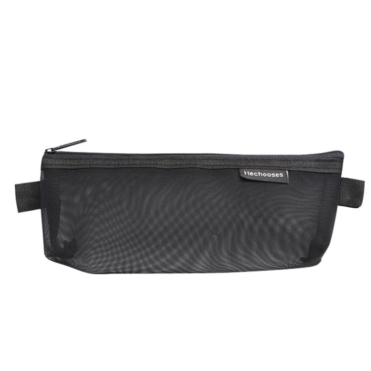 Hechooses D033 Transparent Mesh Exam Portable Pen Bag, Style:, Square (Black), Square (White), Square (Gray), Square (Pink), Square (Green), Triangle (Black), Triangle (White), Triangle (Gray), Triangle (Pink), Triangle (Blue), Triangle (Green)