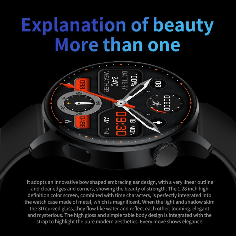 UM93Pro 1.28 Inch Heart Rate/Blood Oxygen Monitoring Bluetooth Calling Watch With NFC Function