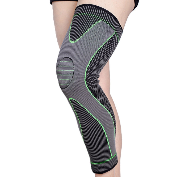 Nylon Knitted Riding Sports Extended Knee Pads, S