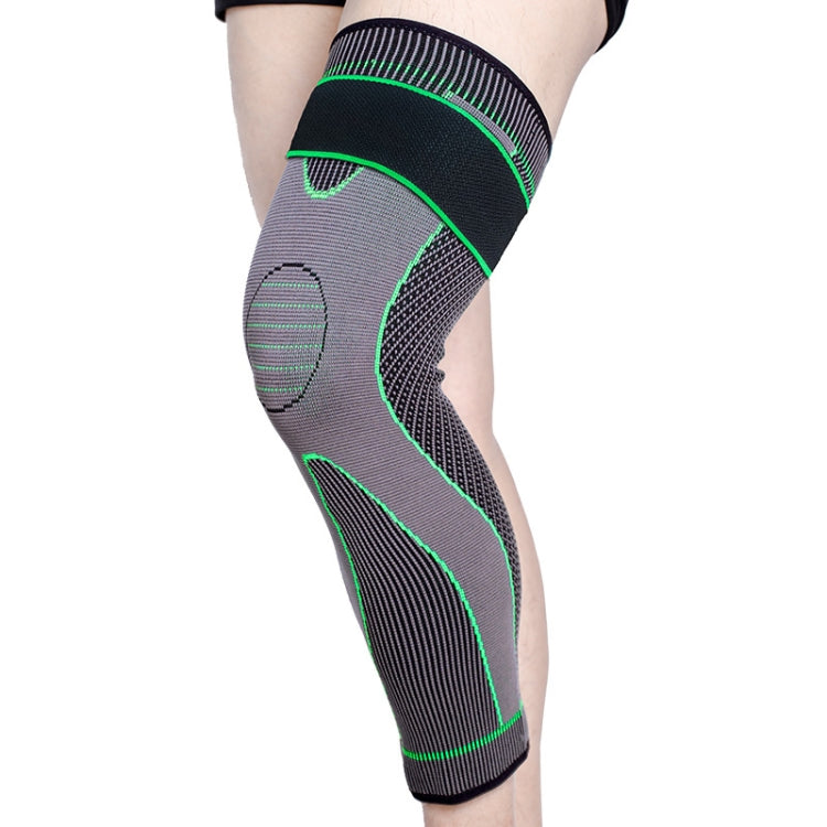 Nylon Knitted Riding Sports Extended Knee Pads, S