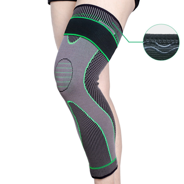 Nylon Knitted Riding Sports Extended Knee Pads, S
