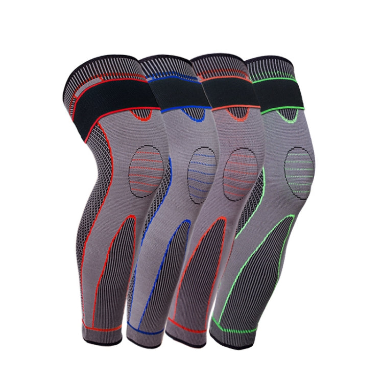 Nylon Knitted Riding Sports Extended Knee Pads, S