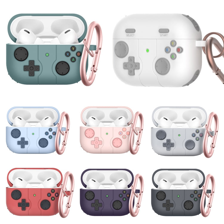 Soft Shell Drop-proof Silicone Headphone Cover With Hook, For Airpods 3, For Airpods Pro 2