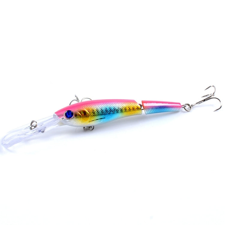 M0208 13.3cm/13.4g Lure Bionic Multi-section Mino Fake Lure Plastic Lure, M0208 4, M0208 6, M0208 1, M0208 2, M0208 3