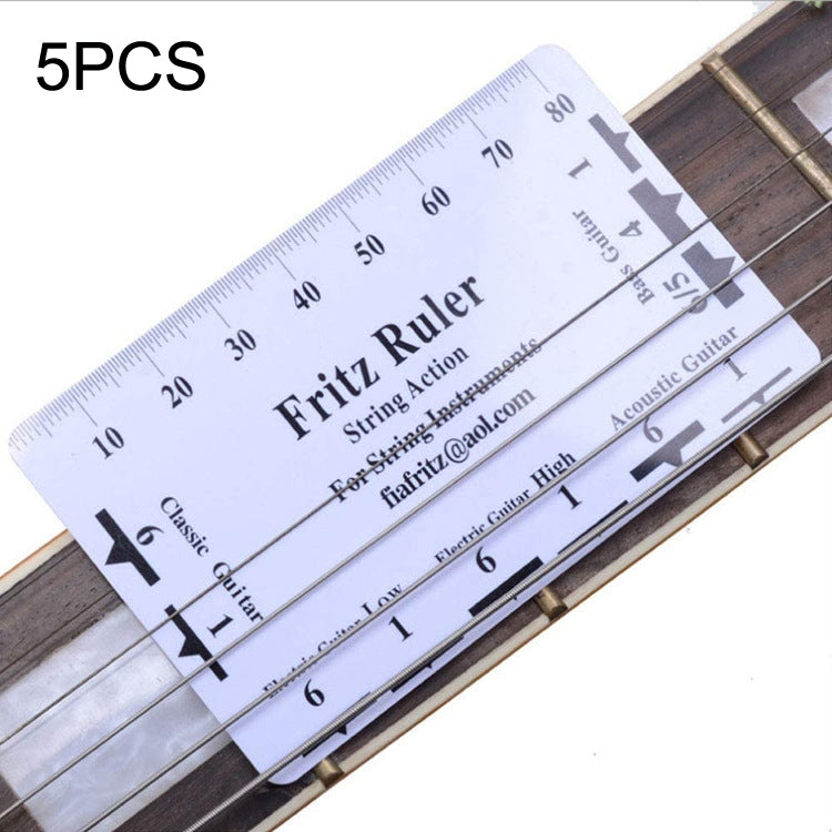 Guitar Repair Measuring Ruler Tools, 9 PCS/ Set T -Type Guitar Ruler, 5PCS Stainless Steel Leveling Ruler, 2PCS Aluminum Silver Leveling Ruler, 2PCS Aluminum Gold Leveling Ruler, 5PCS Guitar String High Ruler, T -Type Guitar Ruler+String High Ruler    ...