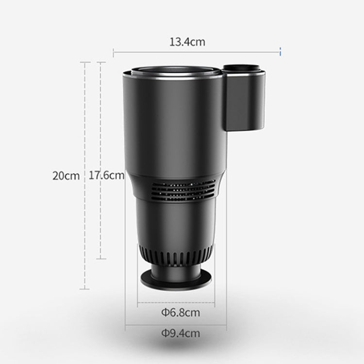 Car Digital Display Fast Cooling and Heating Cup, Style:, Generation 1 Black, Generation 3 Gray