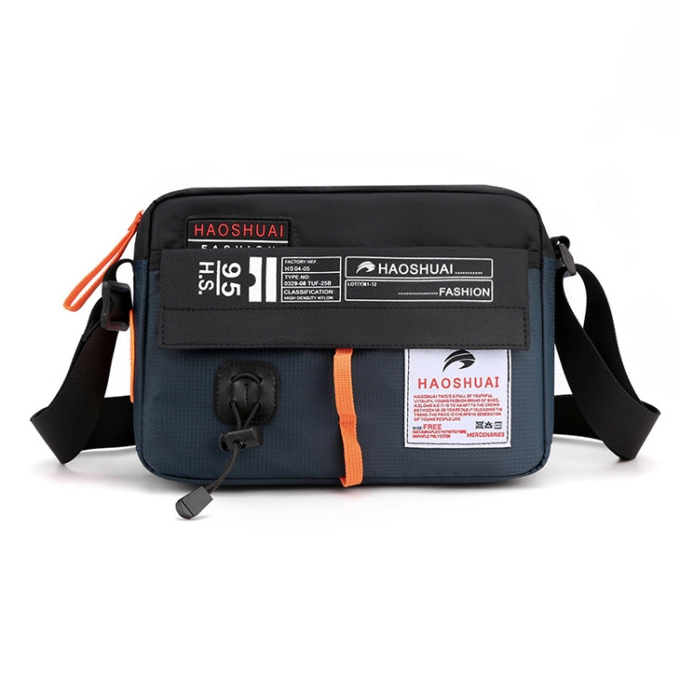 HAOSHUAI 204 Sports Leisure Men Outdoor Waterproof Nylon Shoulder Bag, 204 Brick Red, 204 Light Blue, 204 Dark Blue, 204 Black, 204 Grey, 204 Army Green