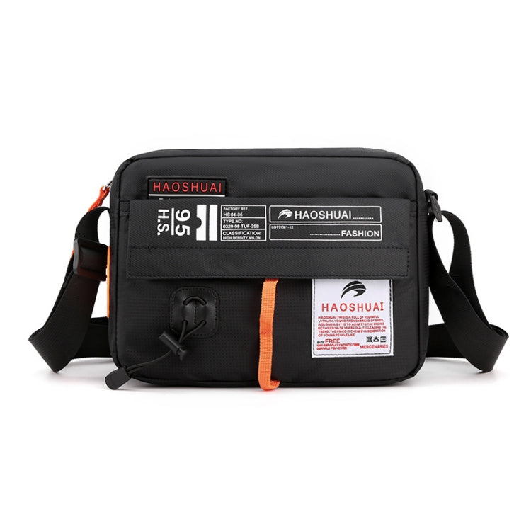 HAOSHUAI 204 Sports Leisure Men Outdoor Waterproof Nylon Shoulder Bag, 204 Brick Red, 204 Light Blue, 204 Dark Blue, 204 Black, 204 Grey, 204 Army Green