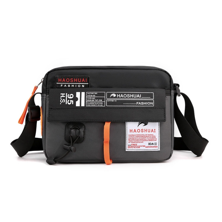 HAOSHUAI 204 Sports Leisure Men Outdoor Waterproof Nylon Shoulder Bag, 204 Brick Red, 204 Light Blue, 204 Dark Blue, 204 Black, 204 Grey, 204 Army Green