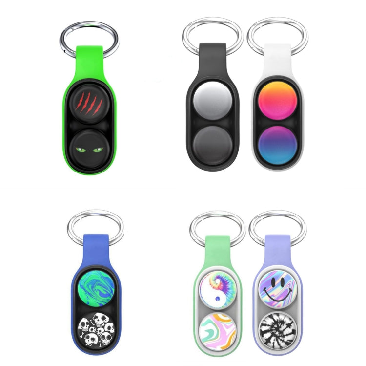 Decompression Toy Magnetic Buckle Toy Press Handheld Toy, Magnetic Buckle  Black, Magnetic Buckle  White, Magnetic Buckle Navy Blue, Magnetic Buckle  Green, Magnetic Buckle Fluorescen Green, Magnetic Buckle Purple