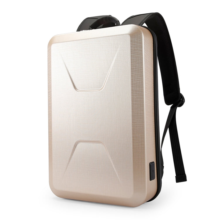 BANGE BG-2839 PC Hard Shell Gaming Computer Bag Business Waterproof Men Backpack, BG-2839 Silver, BG-2839 Black, BG-2839 Gold