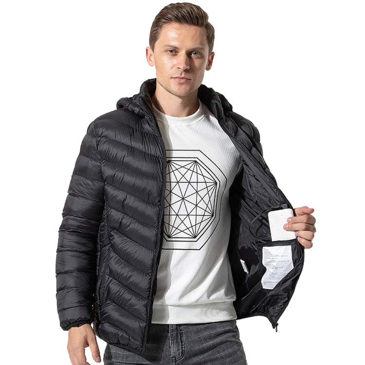 USB Winter Electric Heated Jacket Warm Thermal Jacket, 4 Zone Blue S, 4 Zone Blue M, 4 Zone Blue L, 4 Zone Blue XL, 4 Zone Blue XXL, 4 Zone Blue 3XL, 4 Zone Blue 4XL, 4 Zone Black  S, 4 Zone Black  M, 4 Zone Black  L, 4 Zone Black  XL, 4 Zone Black  XX...