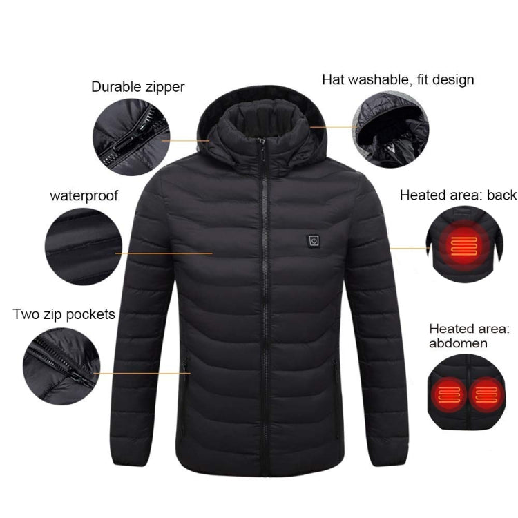 USB Winter Electric Heated Jacket Warm Thermal Jacket, 9 Zone Blue XL, 9 Zone Blue XXL, 9 Zone Blue 3XL, 9 Zone Blue 4XL, 9 Zone Red S, 9 Zone Red M, 9 Zone Red L, 9 Zone Red XL, 9 Zone Red XXL, 9 Zone Red 3XL, 9 Zone Red 4XL                           ...