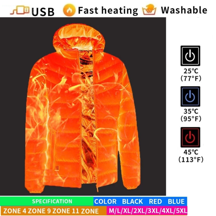 USB Winter Electric Heated Jacket Warm Thermal Jacket, 9 Zone Blue XL, 9 Zone Blue XXL, 9 Zone Blue 3XL, 9 Zone Blue 4XL, 9 Zone Red S, 9 Zone Red M, 9 Zone Red L, 9 Zone Red XL, 9 Zone Red XXL, 9 Zone Red 3XL, 9 Zone Red 4XL                           ...