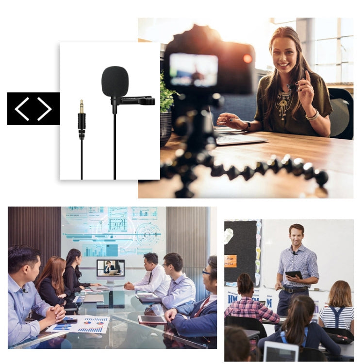 For Rode Wireless Camera Lavalier Microphone, Length 1.5m, LM16