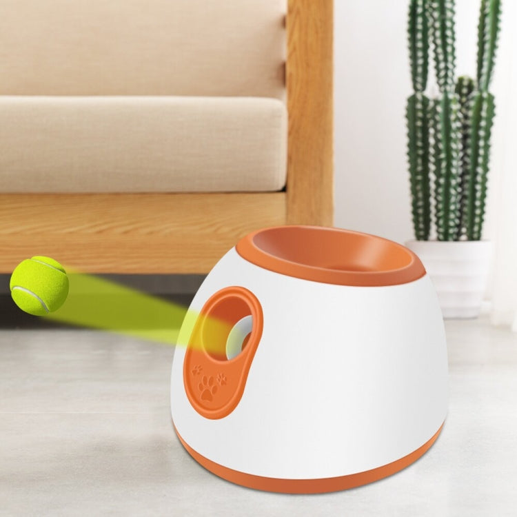 CWFQQ-1 Tennis Ball Launcher Dogs Interactive Toys, Adapter:, US Plug, EU Plug