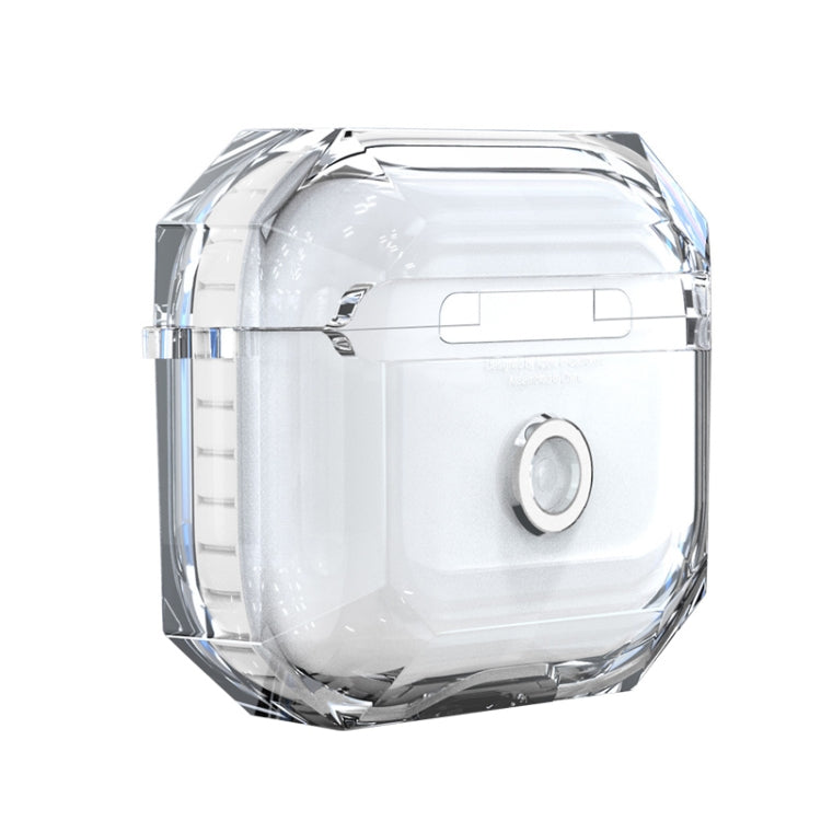 For AirPods 3 RJT-AP-03 Transparent Anti-fall Bluetooth Earphone Protective Sleeve, For AirPods 3 White, For AirPods 3 Black