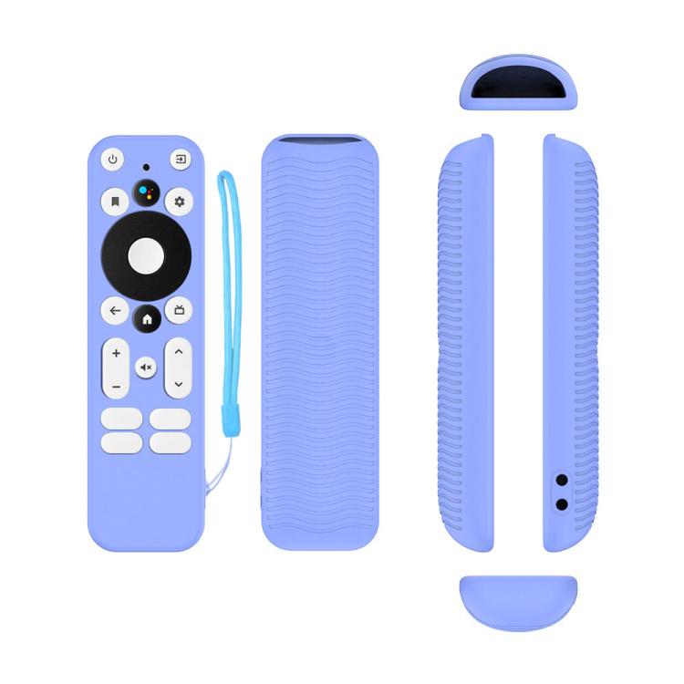 Y55 For ONN Android TV 4K UHD Streaming Device Anti-Fall Silicone Remote Control Cover